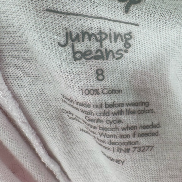 Minnie Mouse Pink & White Tie Dye Tank Top - Picture 3 of 3